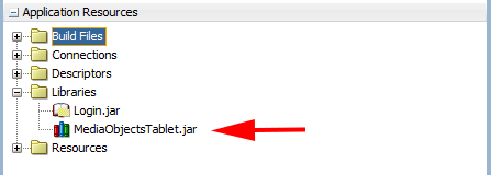 FAR в панели Application Resources FAR в панели Application Resources