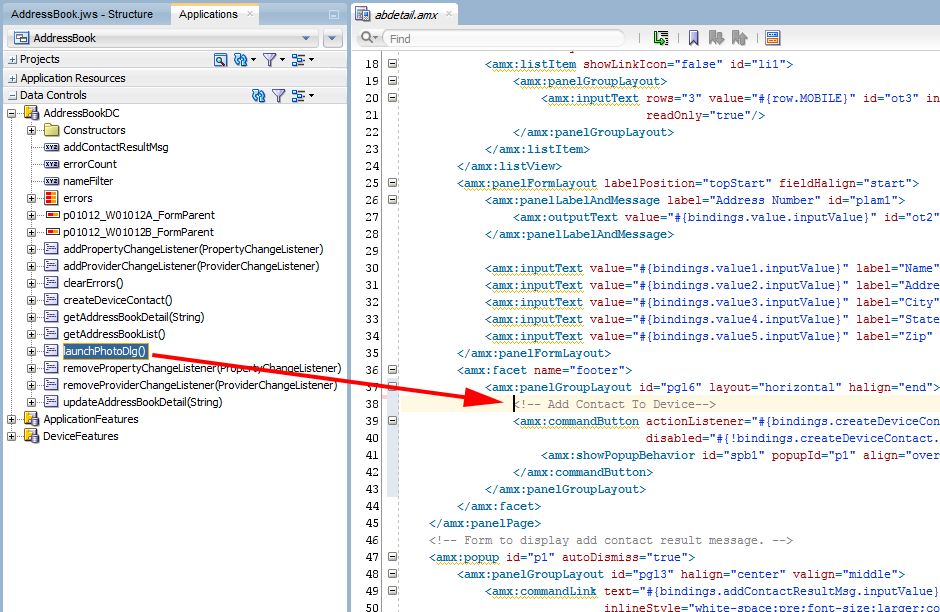Создание кнопки для вызова launchPhotoDlg() Создание кнопки для вызова launchPhotoDlg()