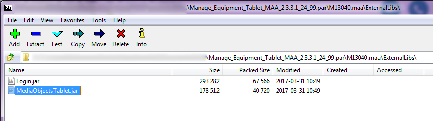 Нахождение MediaObjectsTablet.jar Нахождение MediaObjectsTablet.jar